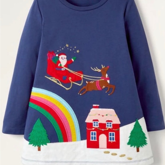 Mini Boden Other - Mini Boden girls long sleeve tunic dress size 11-12 in excellent condition.